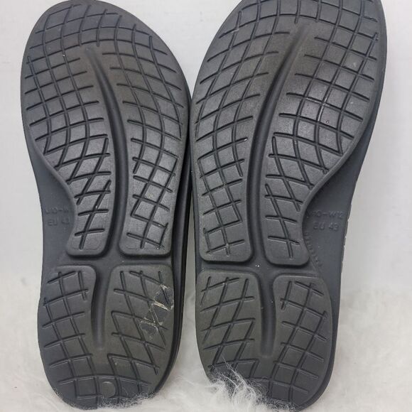 OOFOS OOahh Recovery Unisex Black Matte Sandals Shoes Size 10 M 12W main image 7
